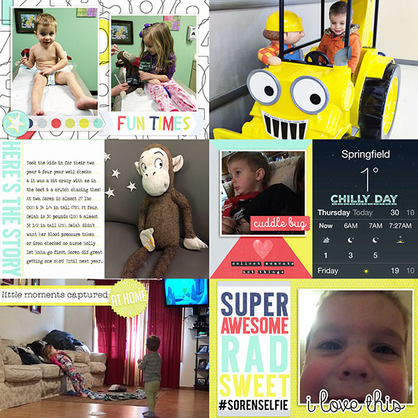 Project Life 2015 Week 2 right