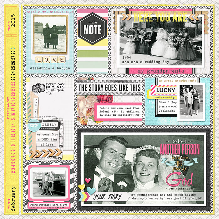 Project Life 2015 - Week 9 template - LEFT - amymarieschn