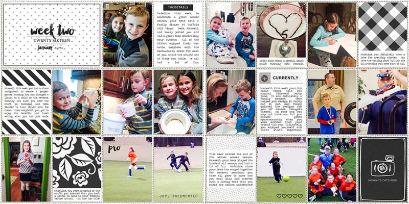 Project Life 2016 Week 02