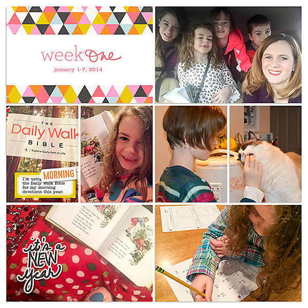 Project Life 2017 Week 1