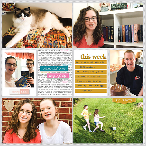 Project Life 2020 Week 24 - Right