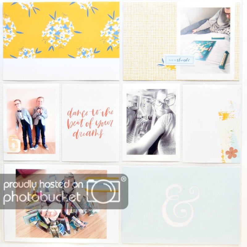 Project Life page with Reverie collection