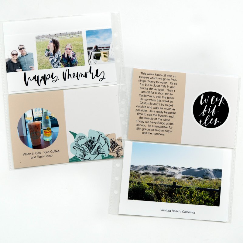 Project life Simple Books Sahin Designs