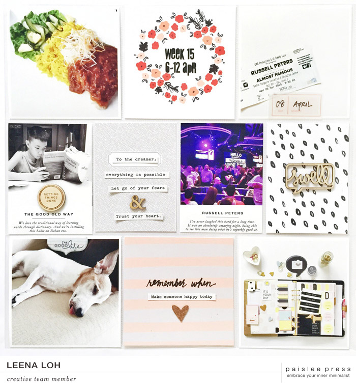 Project Life Week 15