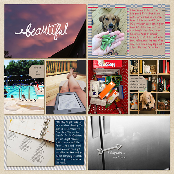 Project Life || Week 31 (right)