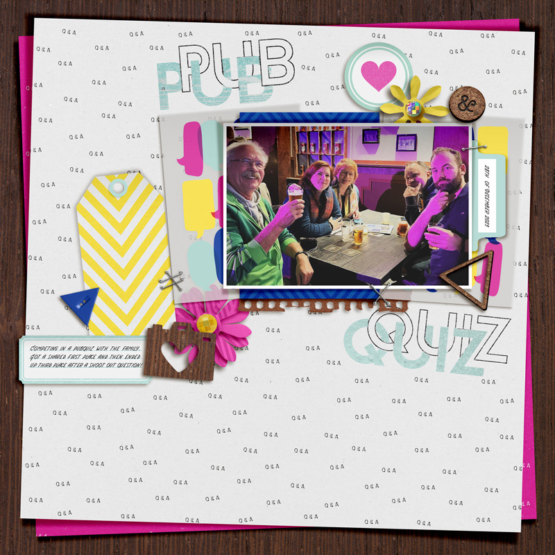 Pub Quiz! [MOC Day #11: Colourful Word Art]