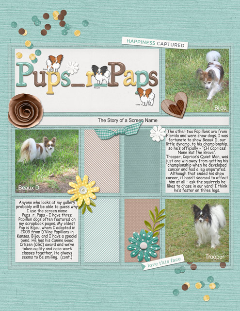 Pups-r-Paps (MOC#6-17)