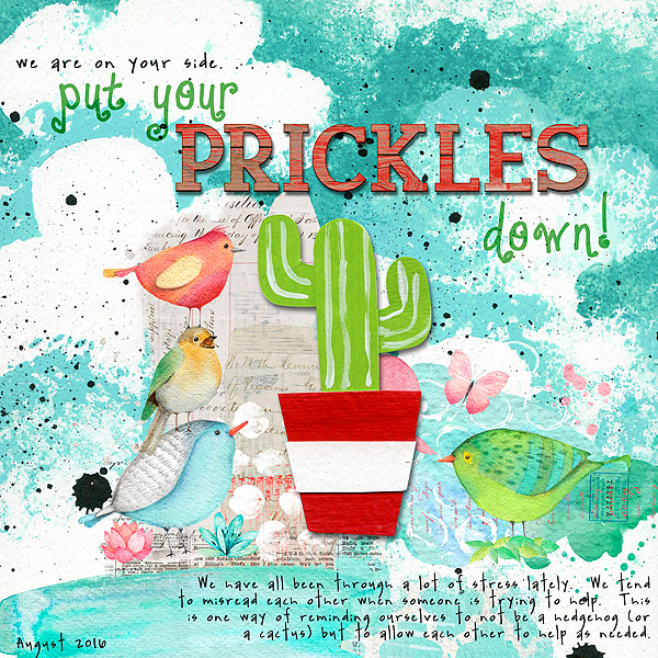 Put your Prickles down!