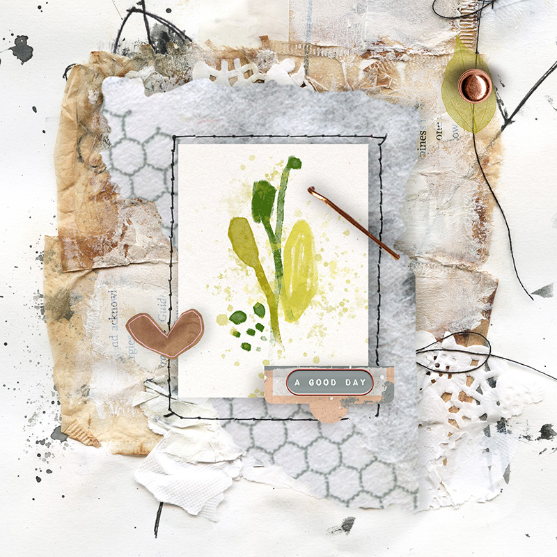 Rachel Jefferies May 2023 Mixed Media Challenge