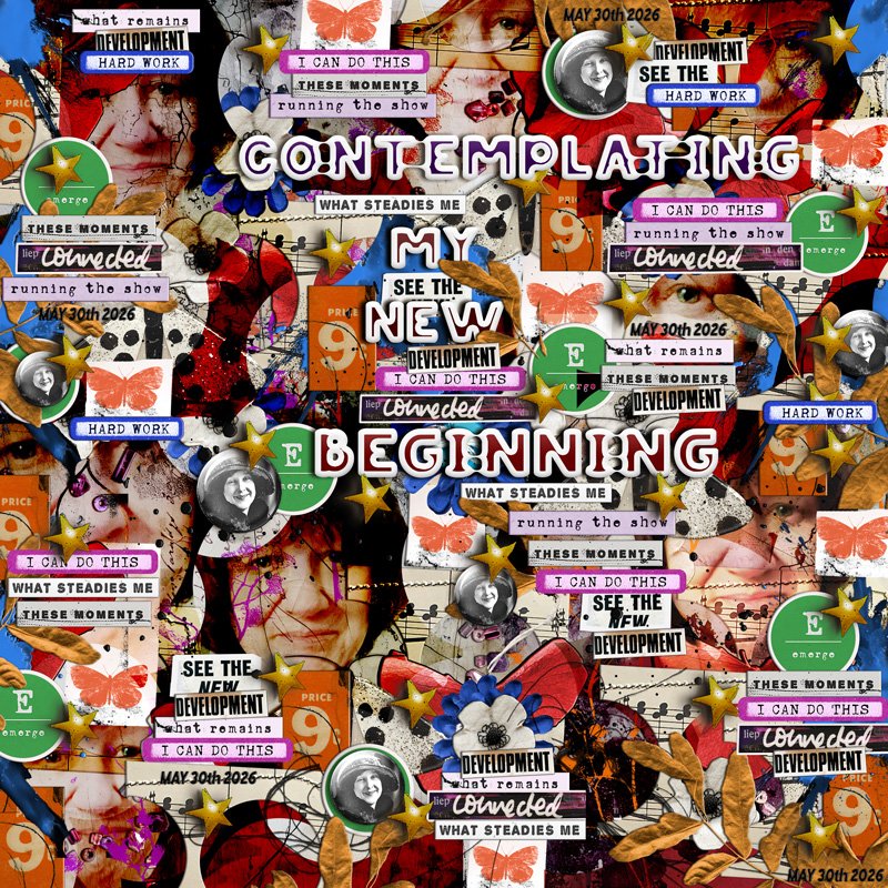 Rachel Jefferies - Mixed Media Challenge - May 2026 - New Beginning Contemplated