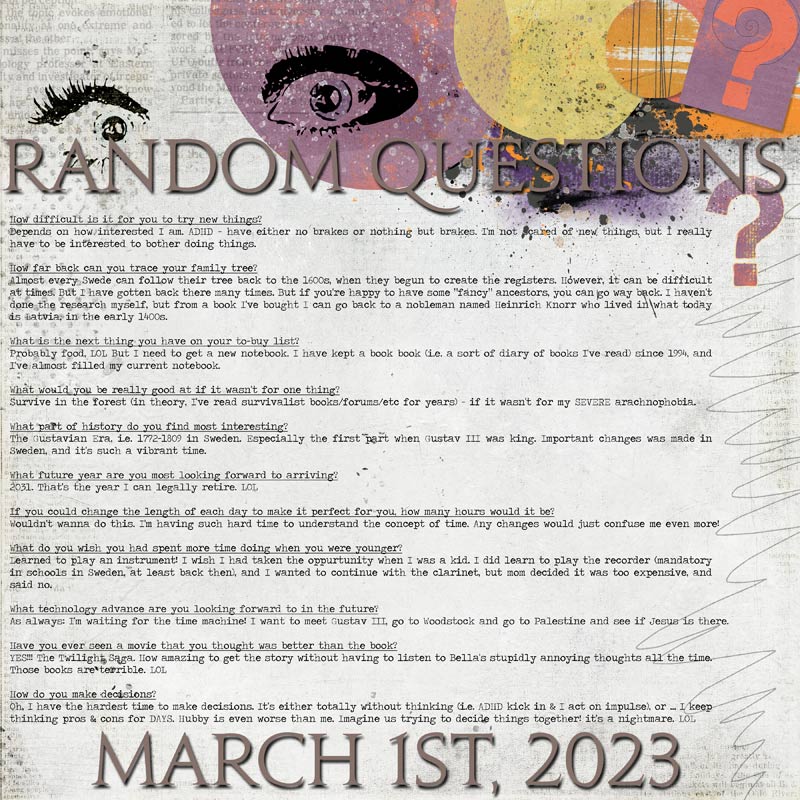 Random Questions