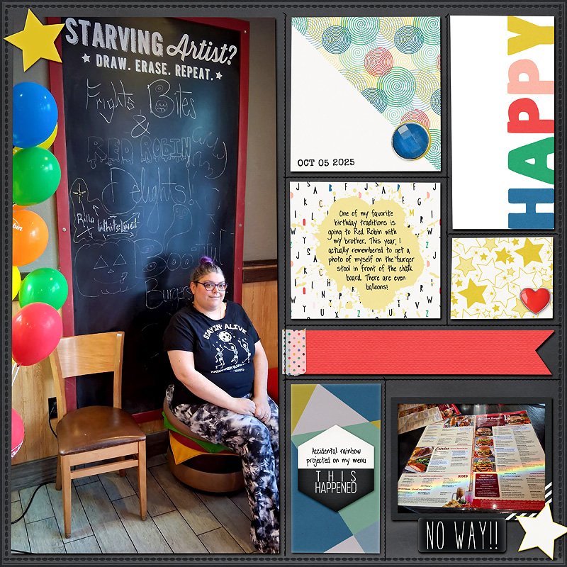 Red Robin birthday 2025