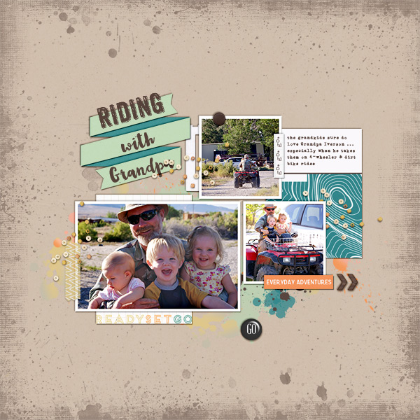 riding with grandpa