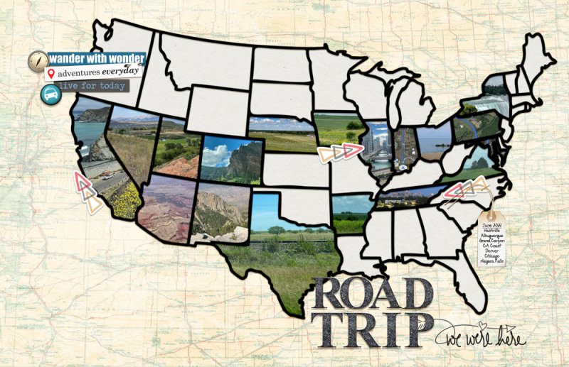 Roadtrip-map