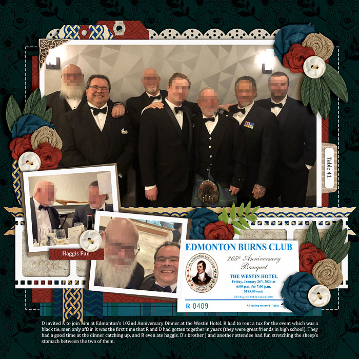 Robbie Burns Dinner