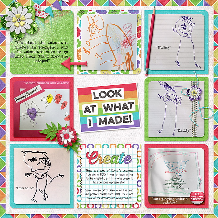 Rowan's Art (age 3-4)
