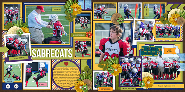 Sabrecats (Double Page)