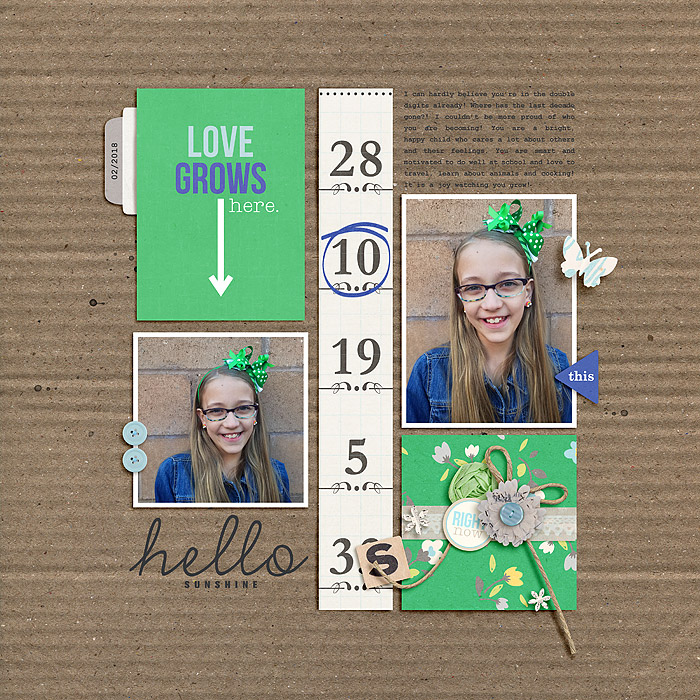 Sahlin Studio March 2019 challenge
