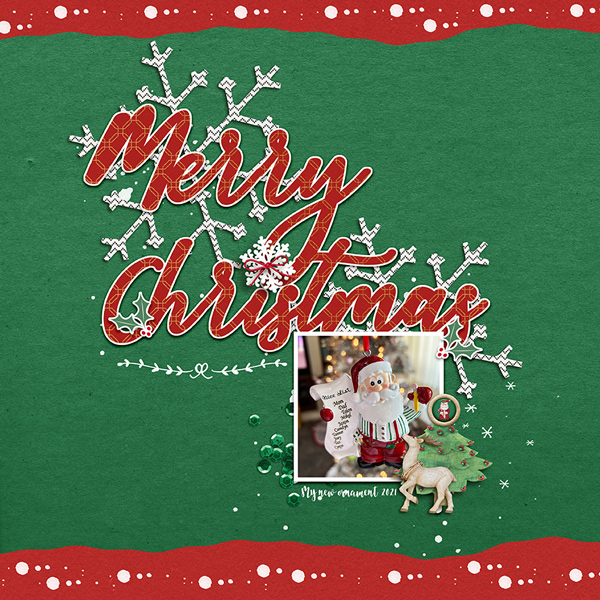 Santa-ornament