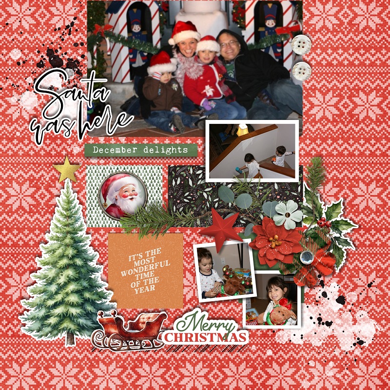 SANTA WAS HERE