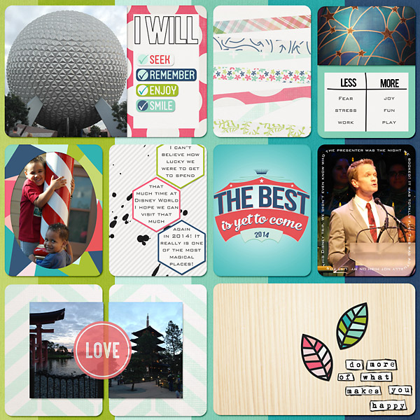 Say Yes to 2014 (left page)