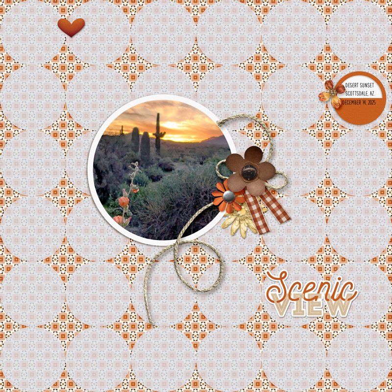 scenic view