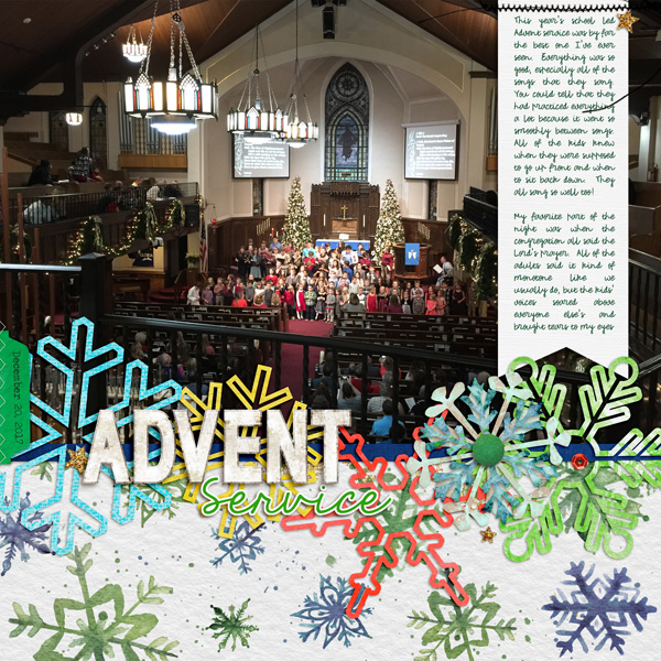 School Advent Service