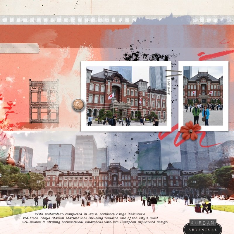 ScrapLikeAngela - Tokyo Station