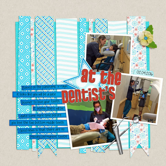 Scrapping with Liz March 2016 Blog Challenge