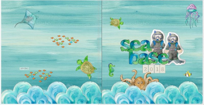 Sea Base 2018 - Cover & Back