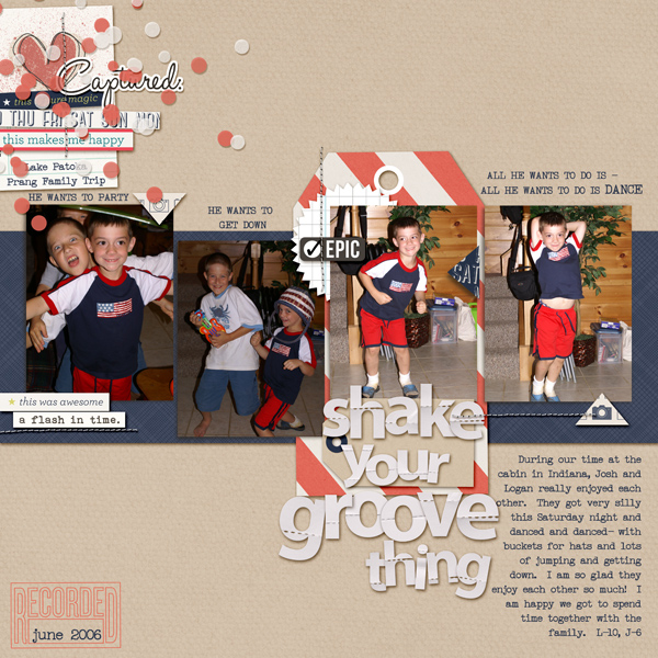 shake your groove thing  -- Polly Picks- Ashley