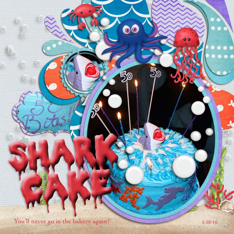 Shark Cake