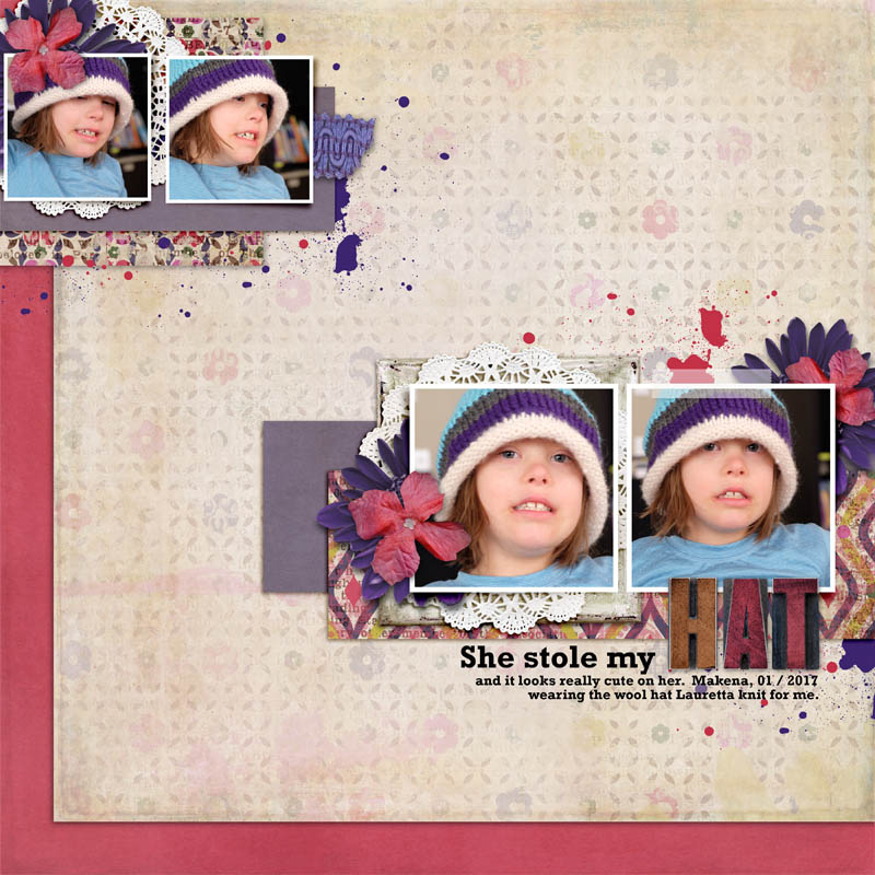 She Stole My Hat!  (template challenge)