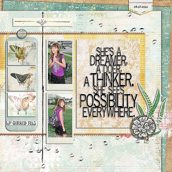 she's a dreamer