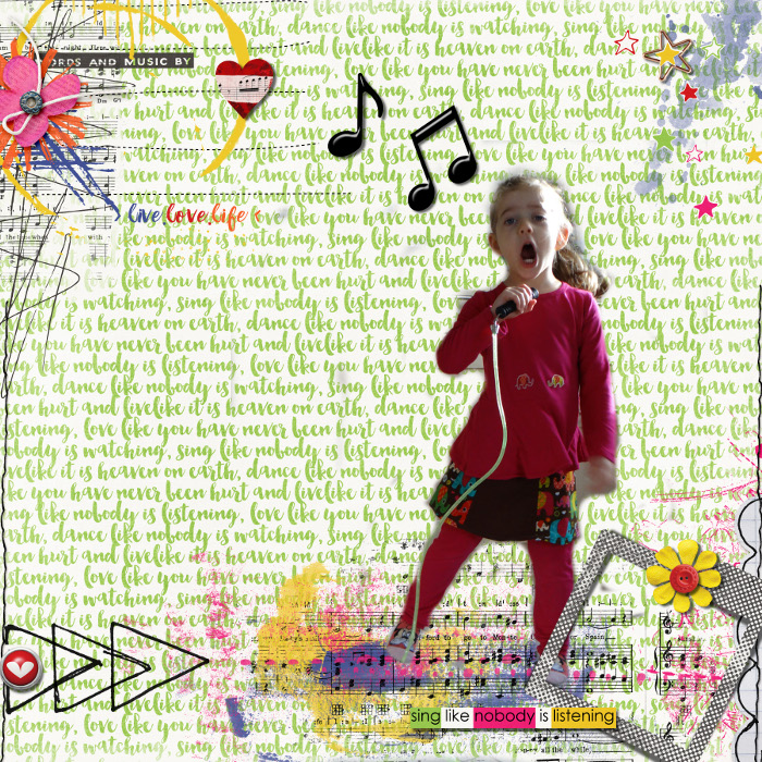 Sing like nobody is listening