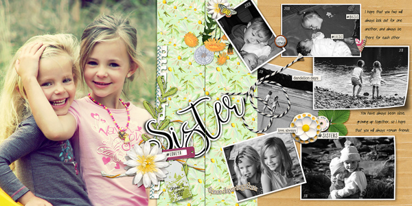 SISTER - DOUBLE SPREAD