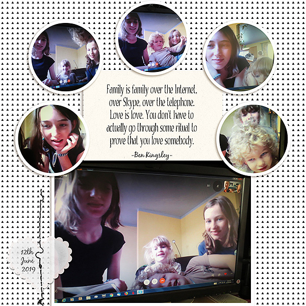 Skyping with Grandchildren