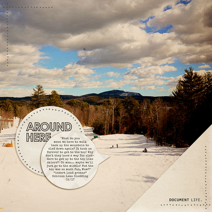 Sledding Schroon