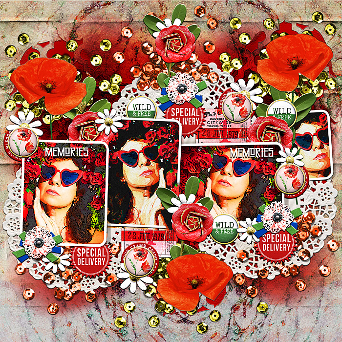 Slow Scrap-April 19th 2023-Scrap Your Name-Summer Memories