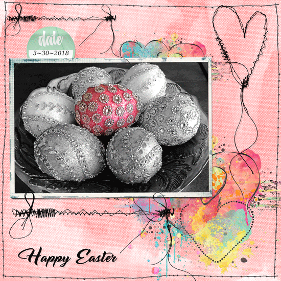 Slow Scrap Happy Easter
