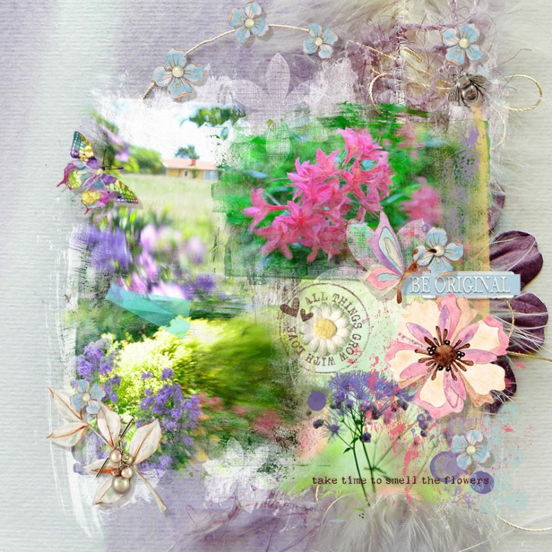 Smell the flowers