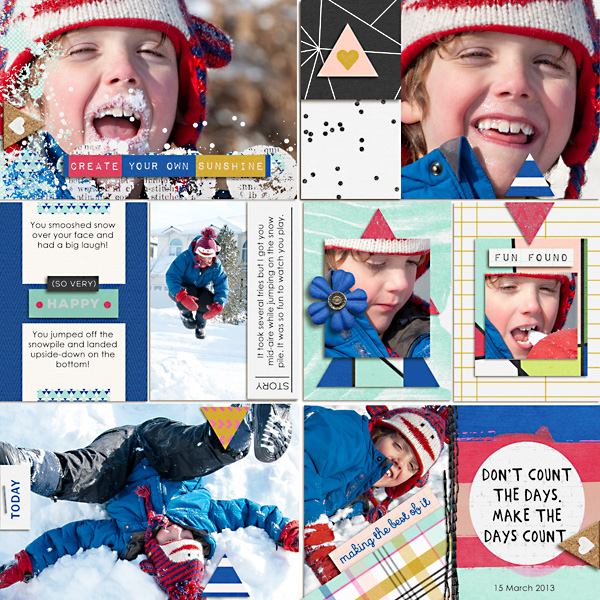 Snowbank - Right page