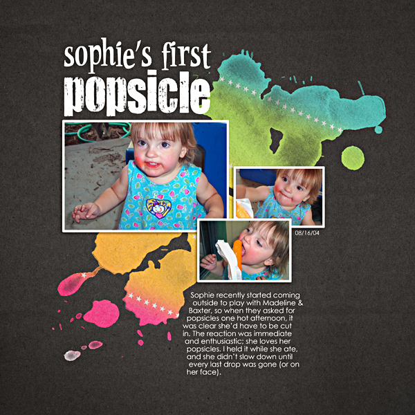 Sophie's First Popsicle (Re-do)