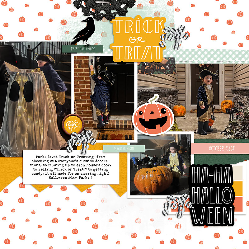 SOSN 10/25- Trick or Treat