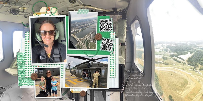 Spouse Flight on a Blackhawk!
