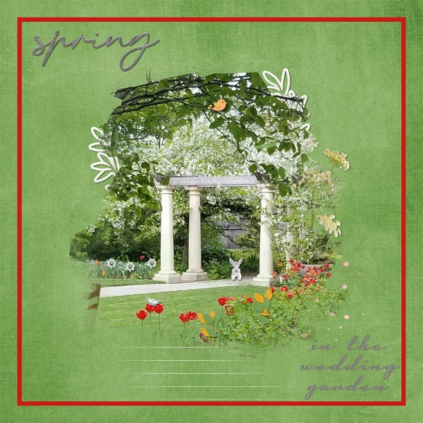 Spring In The Wedding Garden