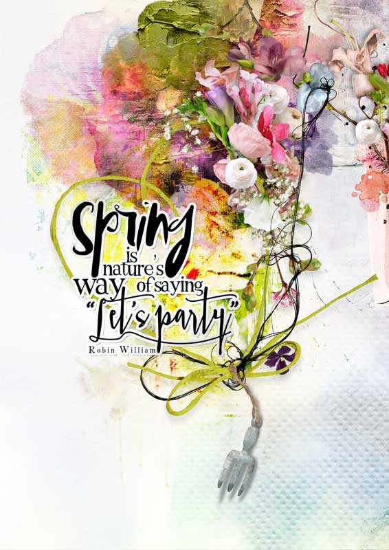 Spring is nature's way...