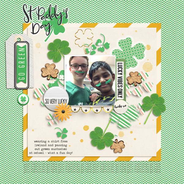 St. Patrick's at school