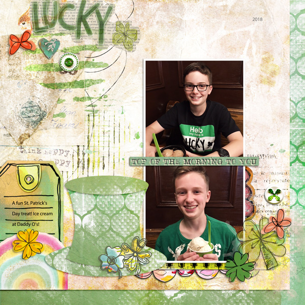 St Patrick's Day Ice Cream