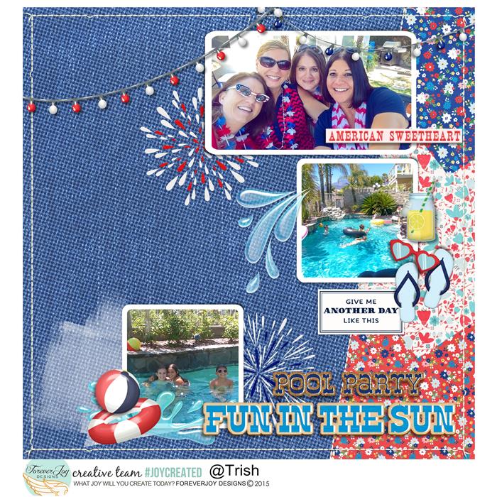 Star Spangled Pool Party